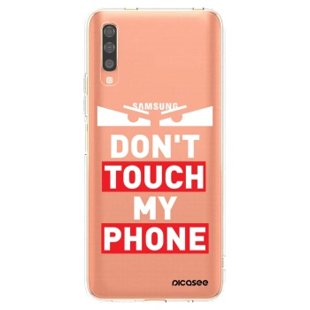 Picasee διαφανής θήκη σιλικόνης Samsung Galaxy A70 A705F - Shadow Eye - Transparent