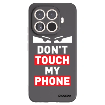 Picasee Μαύρη θήκη σιλικόνης για Xiaomi 15T Pro - Shadow Eye - Transparent