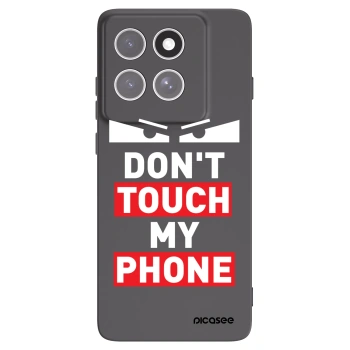 Picasee Μαύρη θήκη σιλικόνης για Motorola Edge 60 Fusion - Shadow Eye - Transparent