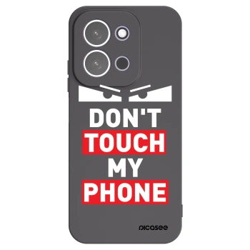 Picasee Μαύρη θήκη σιλικόνης για Xiaomi Redmi 15C 5G - Shadow Eye - Transparent