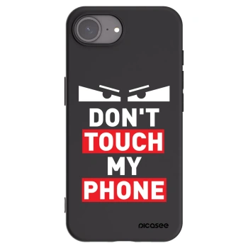 Picasee Μαύρη θήκη σιλικόνης για Apple iPhone 17e - Shadow Eye - Transparent