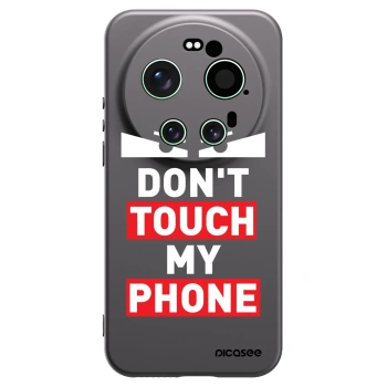 Picasee Μαύρη θήκη σιλικόνης για Xiaomi 17 Ultra - Shadow Eye - Transparent