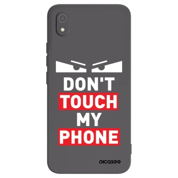 Picasee Μαύρη θήκη σιλικόνης για Xiaomi Redmi 7A - Shadow Eye - Transparent