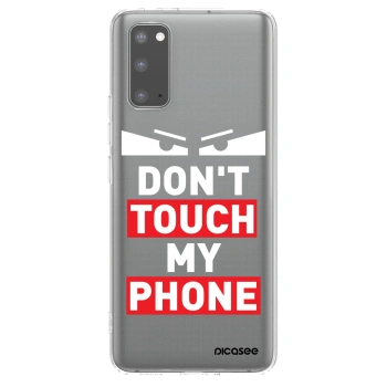 Picasee διαφανής θήκη σιλικόνης Samsung Galaxy S20 G980F - Shadow Eye - Transparent