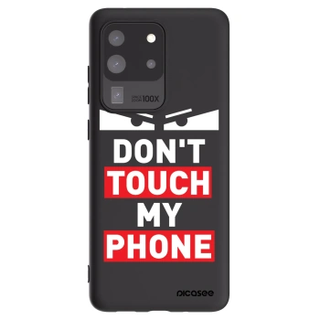 Picasee Μαύρη θήκη σιλικόνης για Samsung Galaxy S20 Ultra 5G G988F - Shadow Eye - Transparent