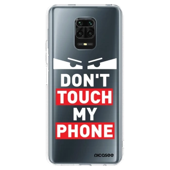 Picasee διαφανής θήκη σιλικόνης Xiaomi Redmi Note 9S - Shadow Eye - Transparent