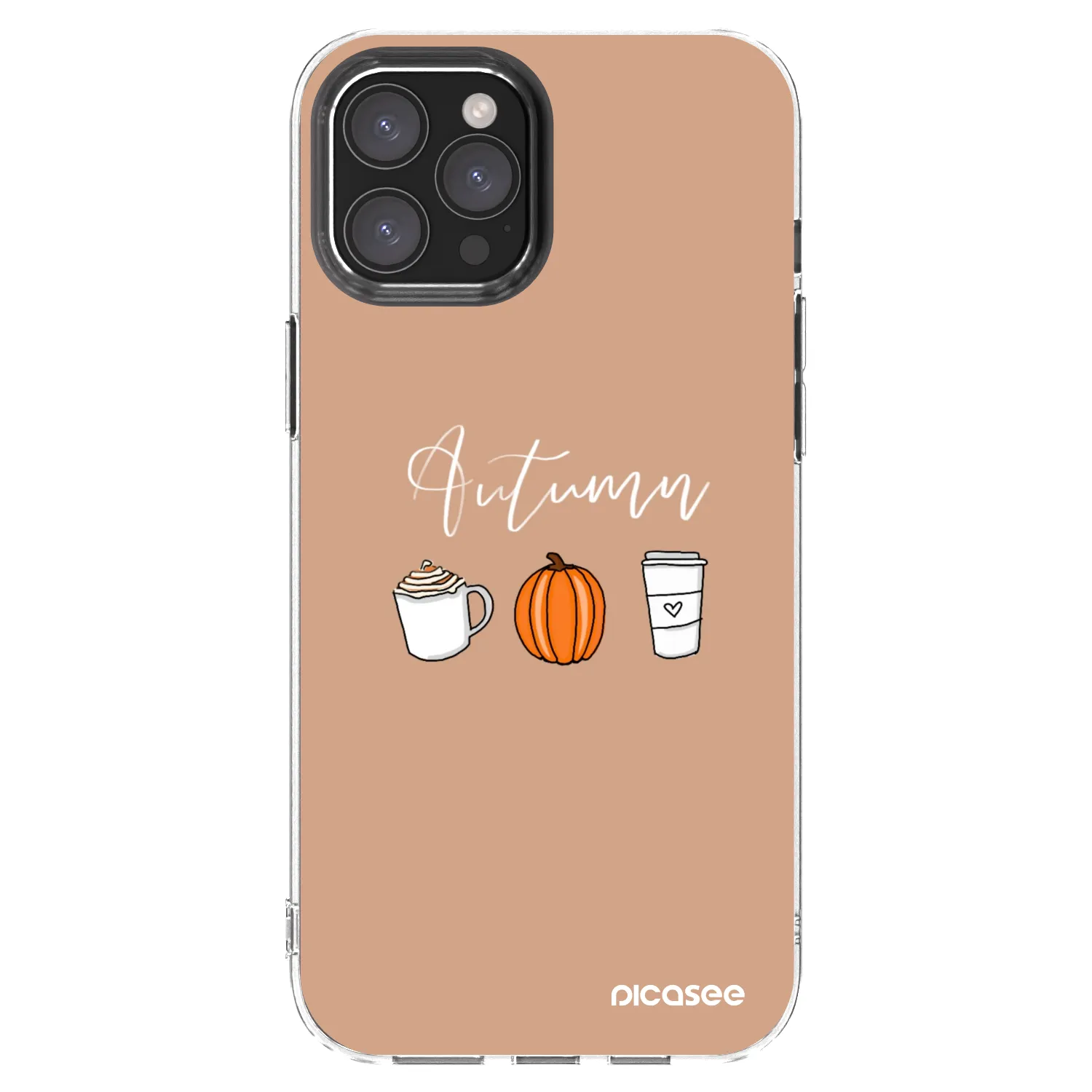 Picasee διαφανής θήκη σιλικόνης Apple iPhone 12 Pro Max - Autumn