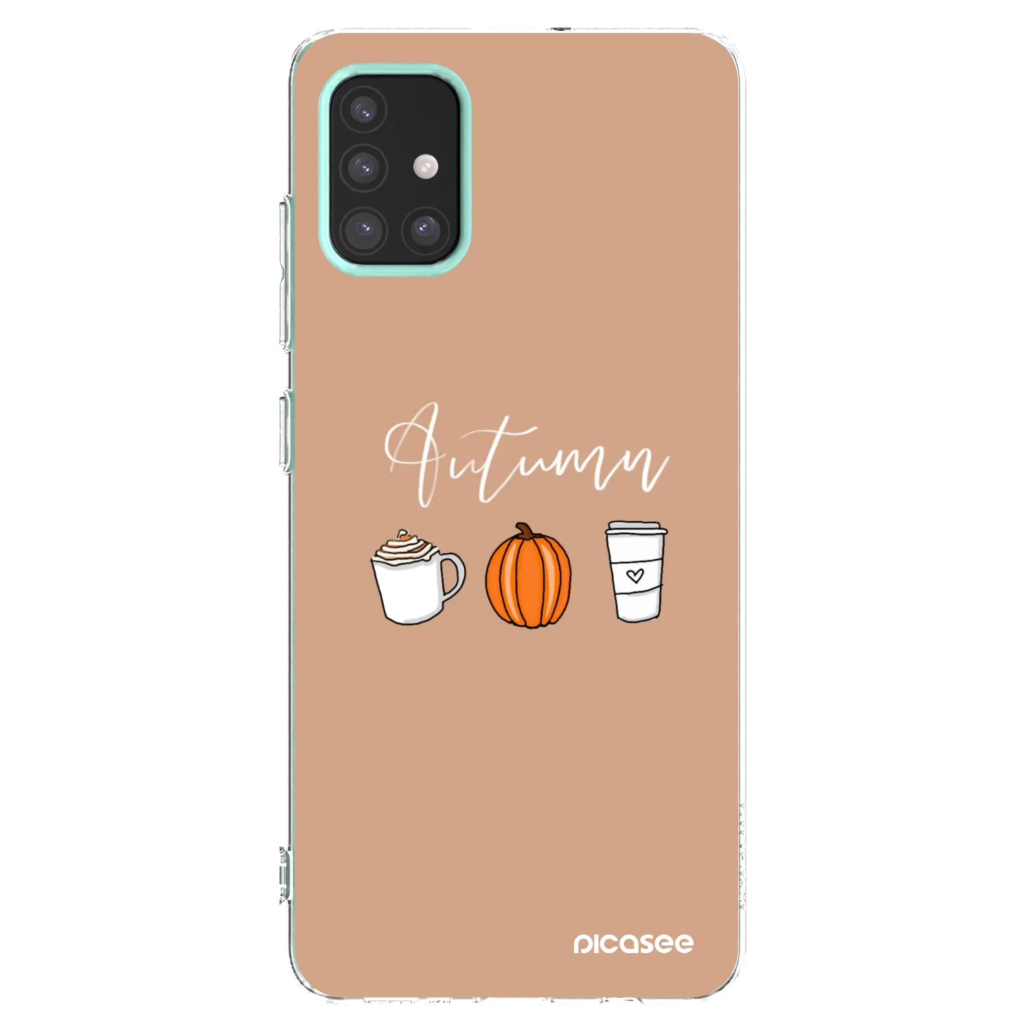 Picasee διαφανής θήκη σιλικόνης Samsung Galaxy M31s - Autumn
