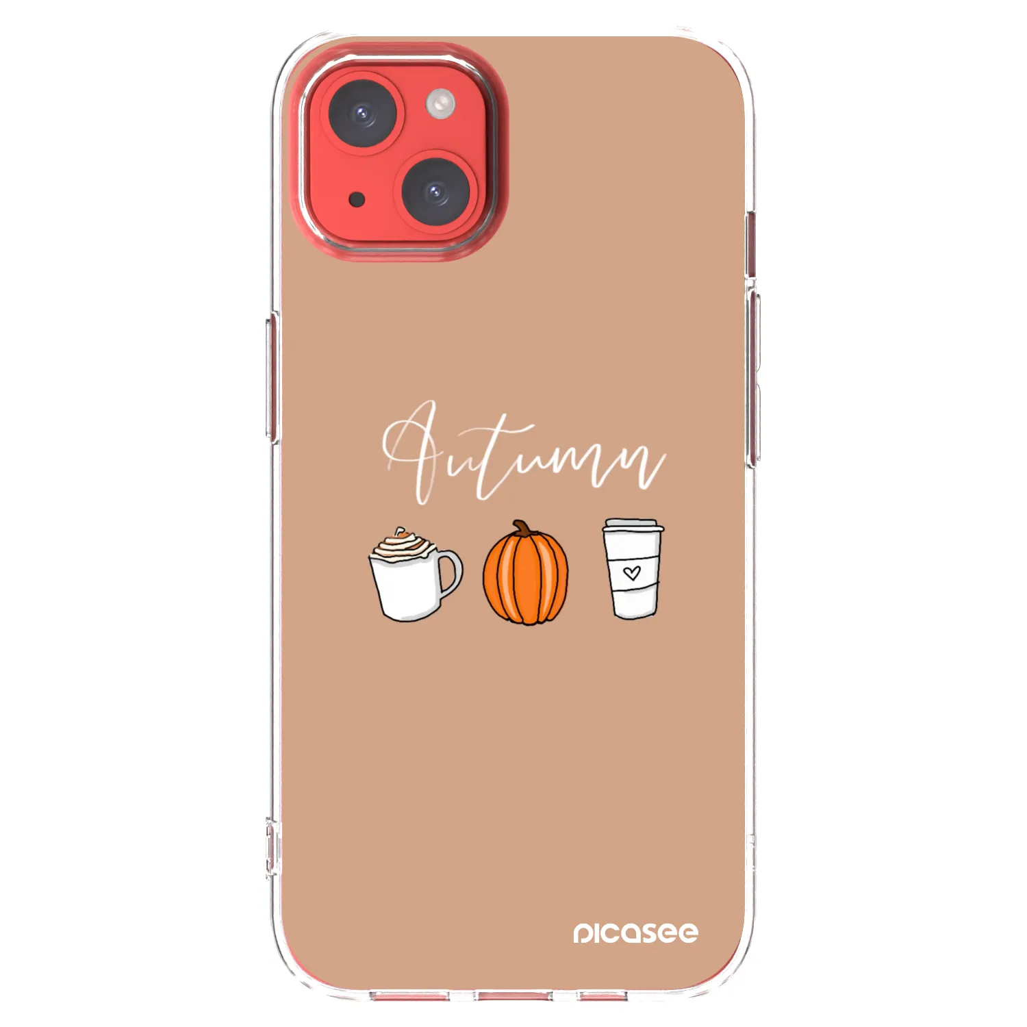 Picasee διαφανής θήκη σιλικόνης Apple iPhone 13 - Autumn