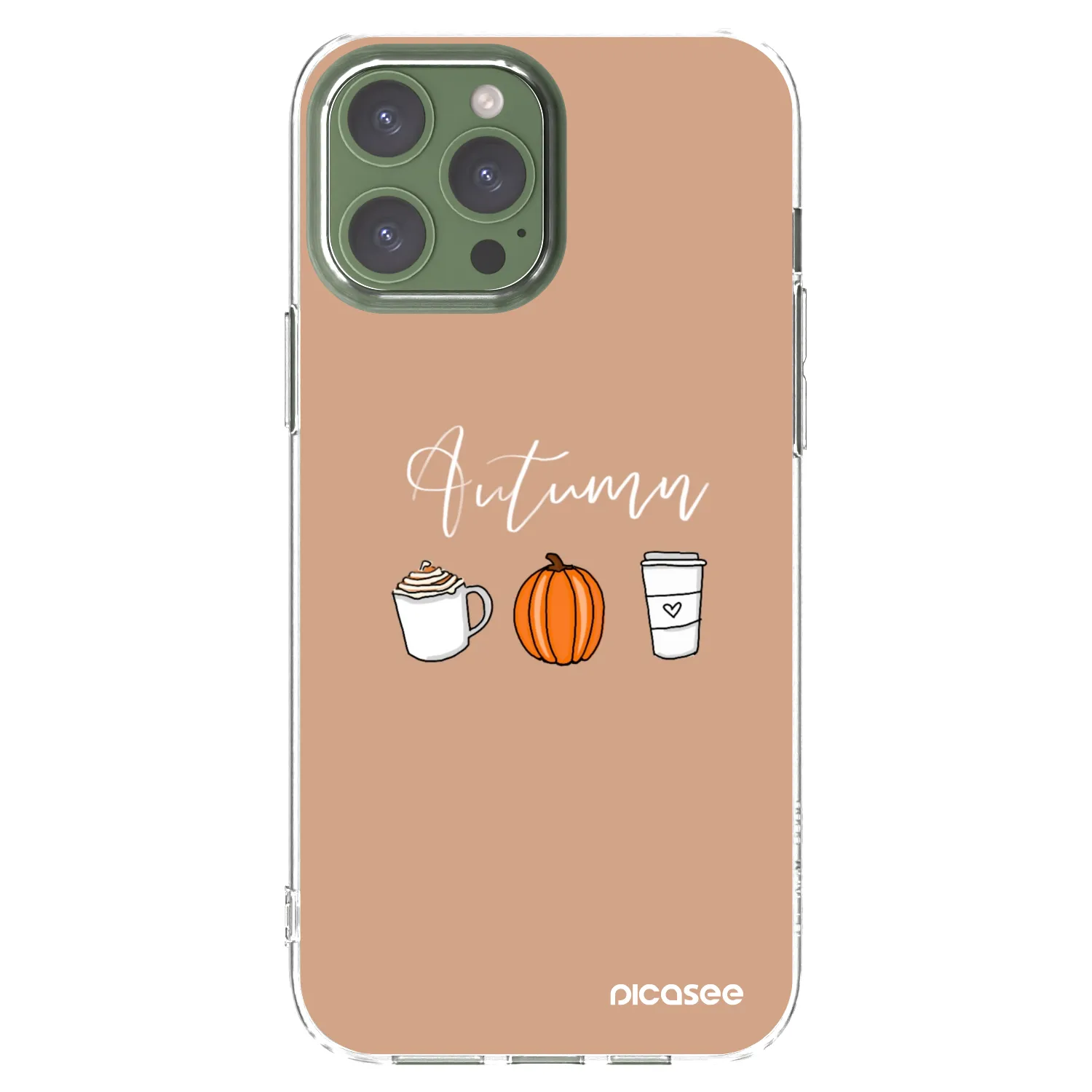 Picasee διαφανής θήκη σιλικόνης Apple iPhone 13 Pro Max - Autumn