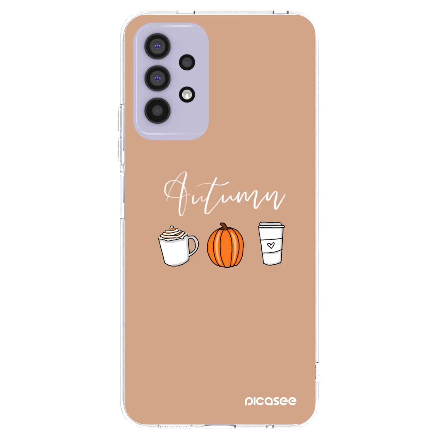 Picasee διαφανής θήκη σιλικόνης Samsung Galaxy A32 4G SM-A325F - Autumn