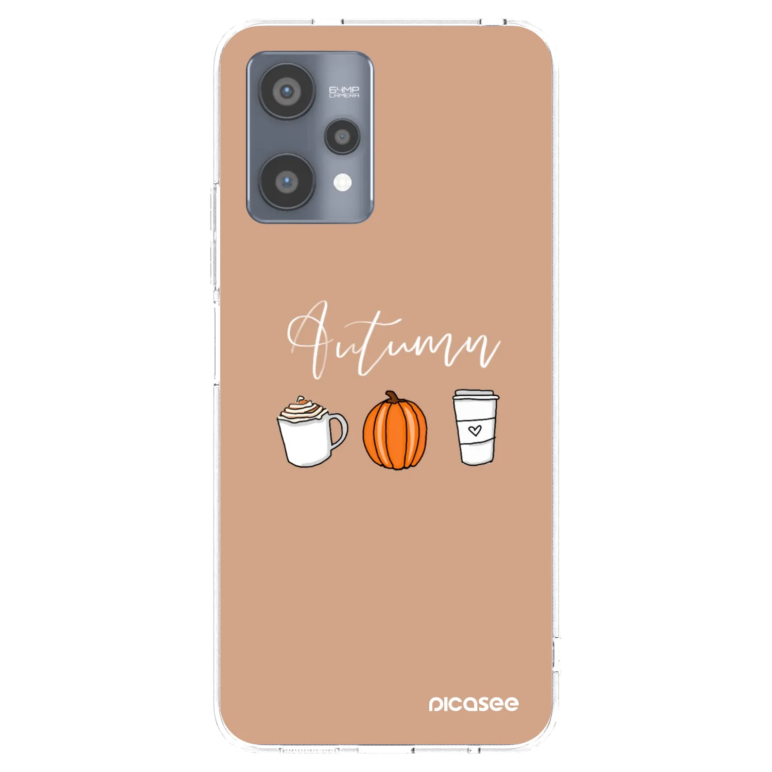 Picasee διαφανής θήκη σιλικόνης Realme 9 Pro 5G - Autumn