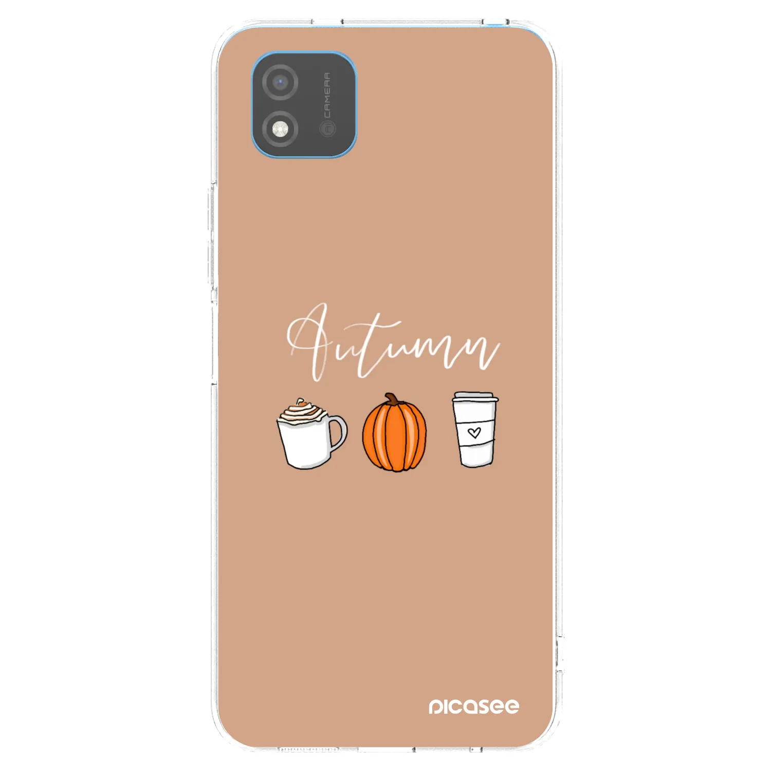 Picasee διαφανής θήκη σιλικόνης Realme C11 (2021) - Autumn