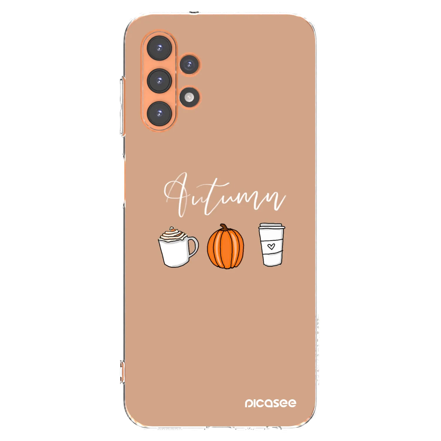 Picasee διαφανής θήκη σιλικόνης Samsung Galaxy A13 4G A135 - Autumn