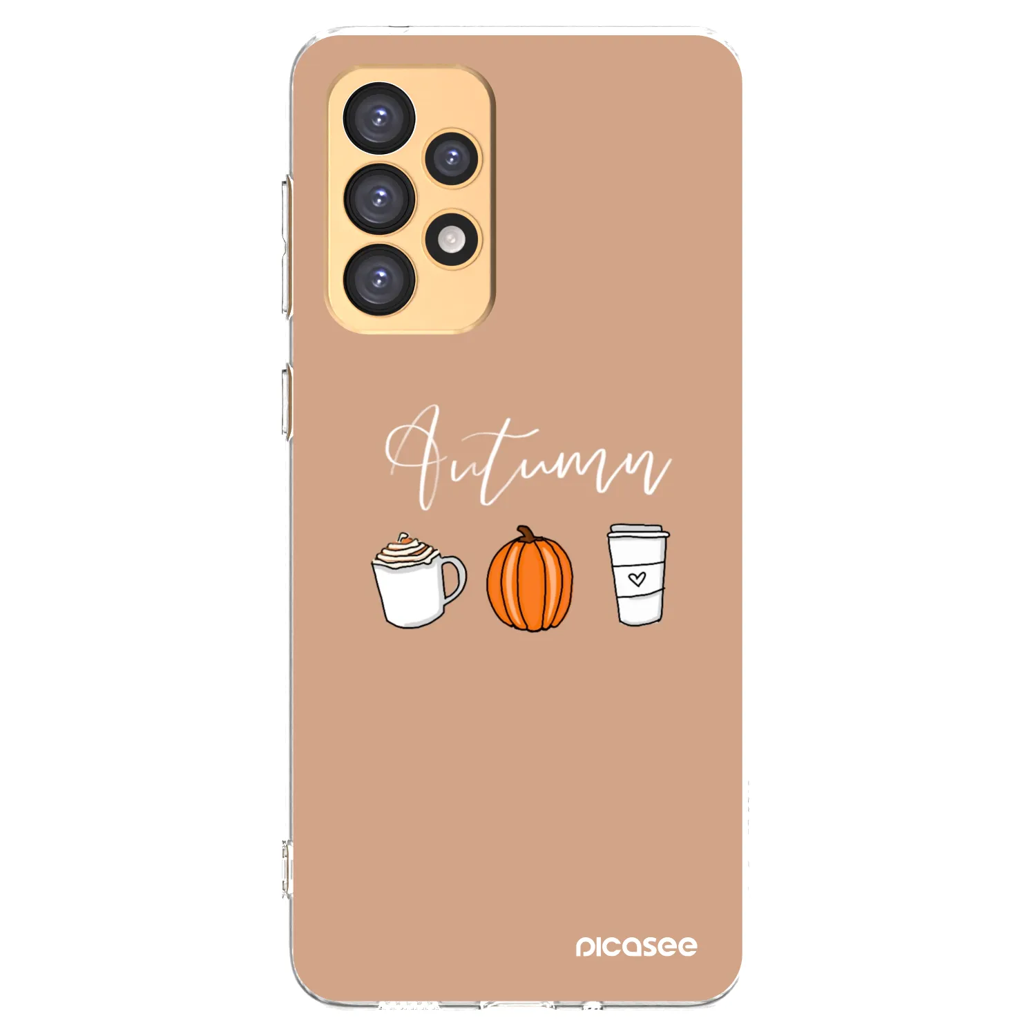 Picasee διαφανής θήκη σιλικόνης Samsung Galaxy A33 5G A336 - Autumn