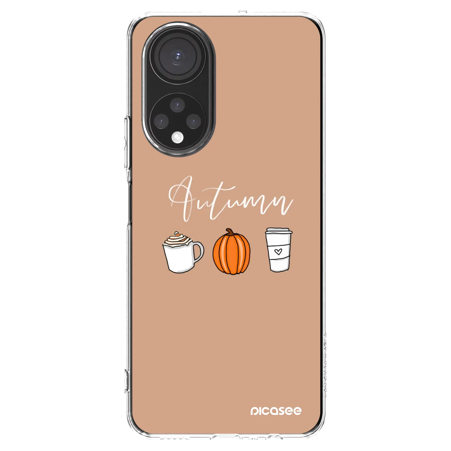 Picasee διαφανής θήκη σιλικόνης Honor X7 - Autumn