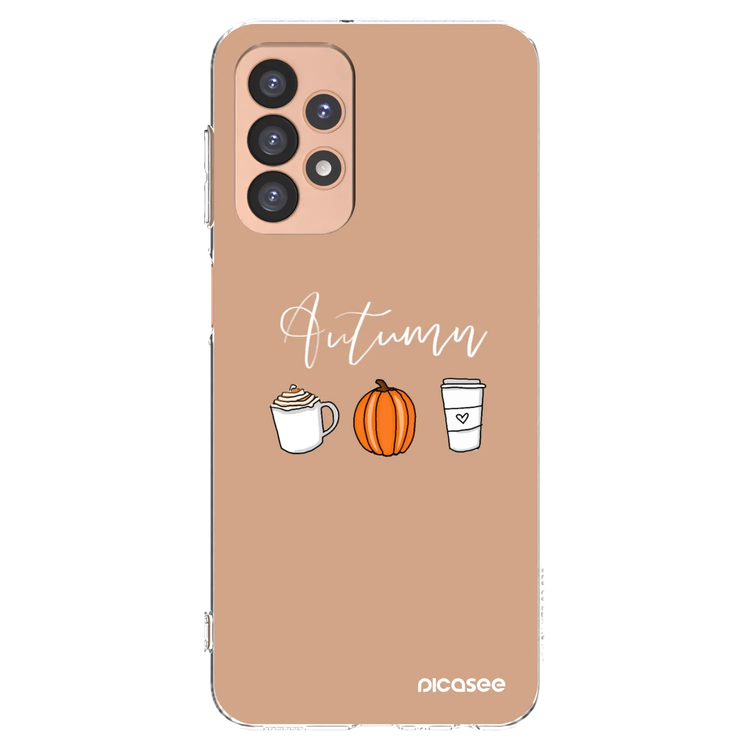 Picasee διαφανής θήκη σιλικόνης Samsung Galaxy A23 A236B 5G - Autumn