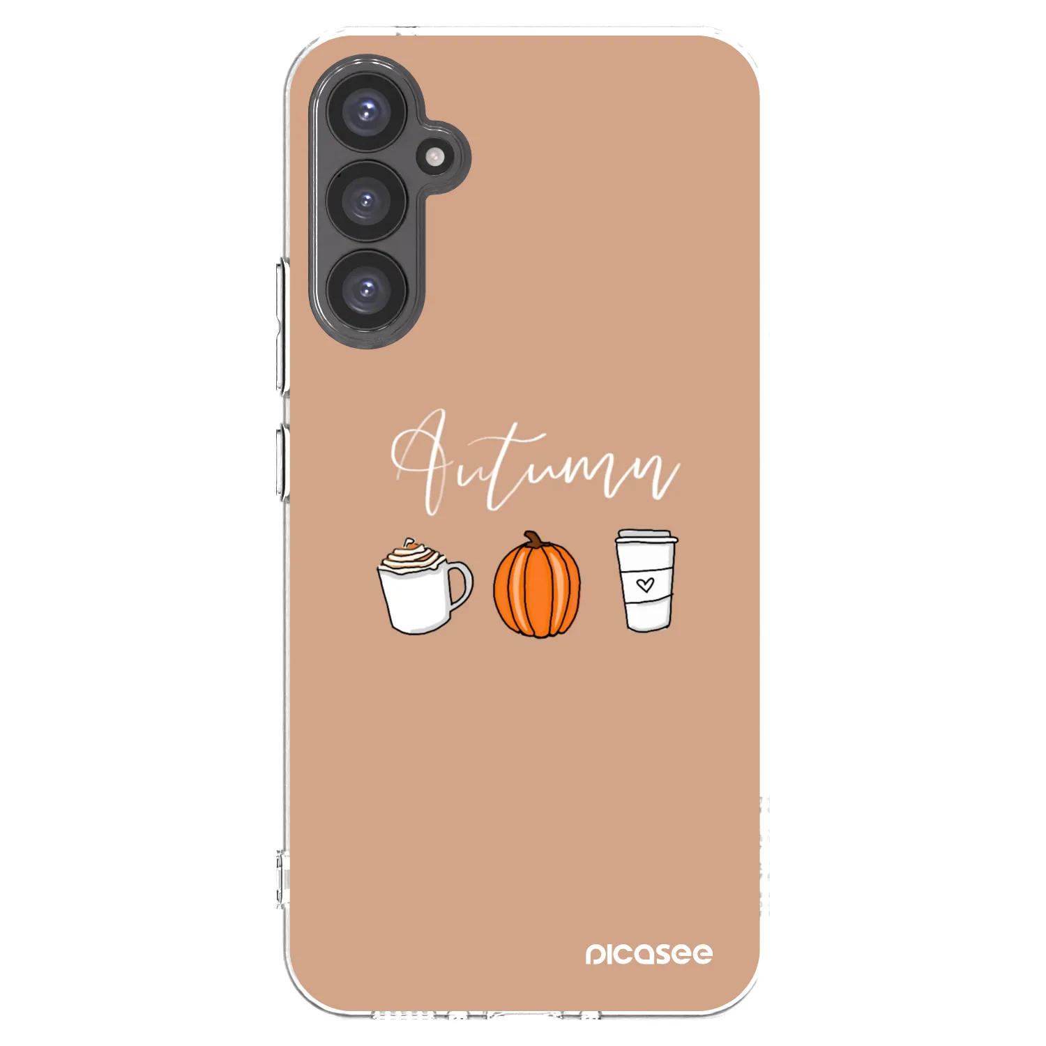 Picasee διαφανής θήκη σιλικόνης Samsung Galaxy A34 5G A346B - Autumn