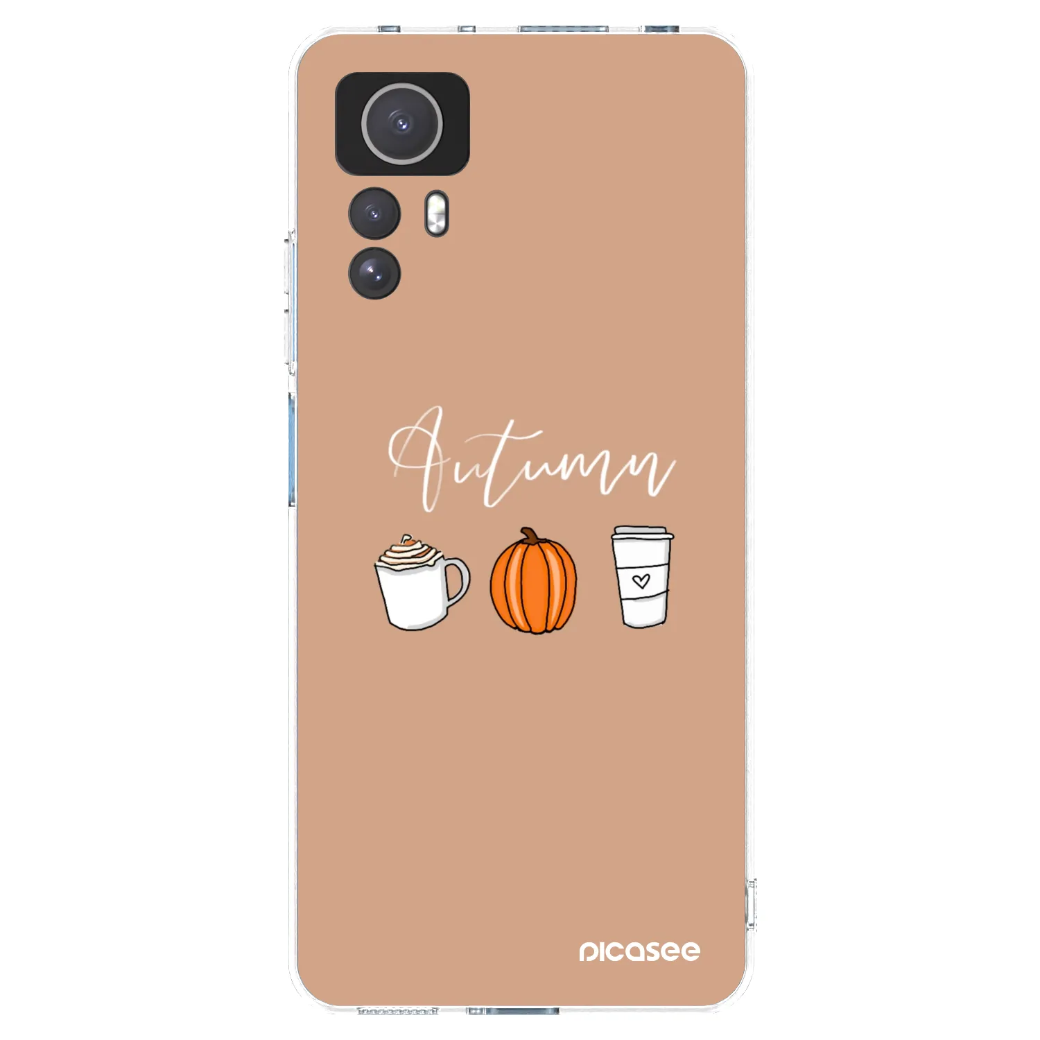 Picasee διαφανής θήκη σιλικόνης Xiaomi Redmi Note 12S - Autumn