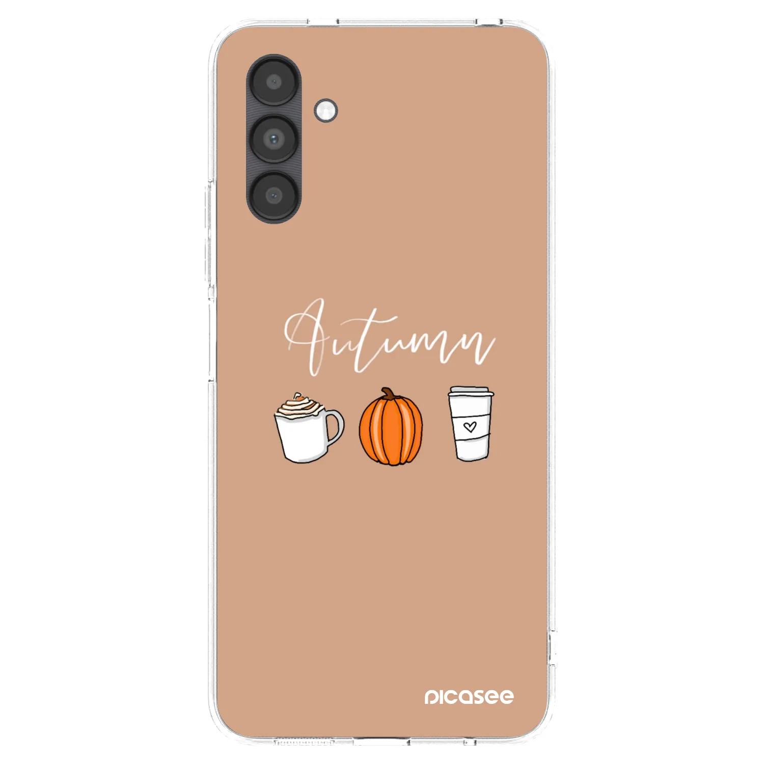 Picasee διαφανής θήκη σιλικόνης Samsung Galaxy A04s A047F - Autumn