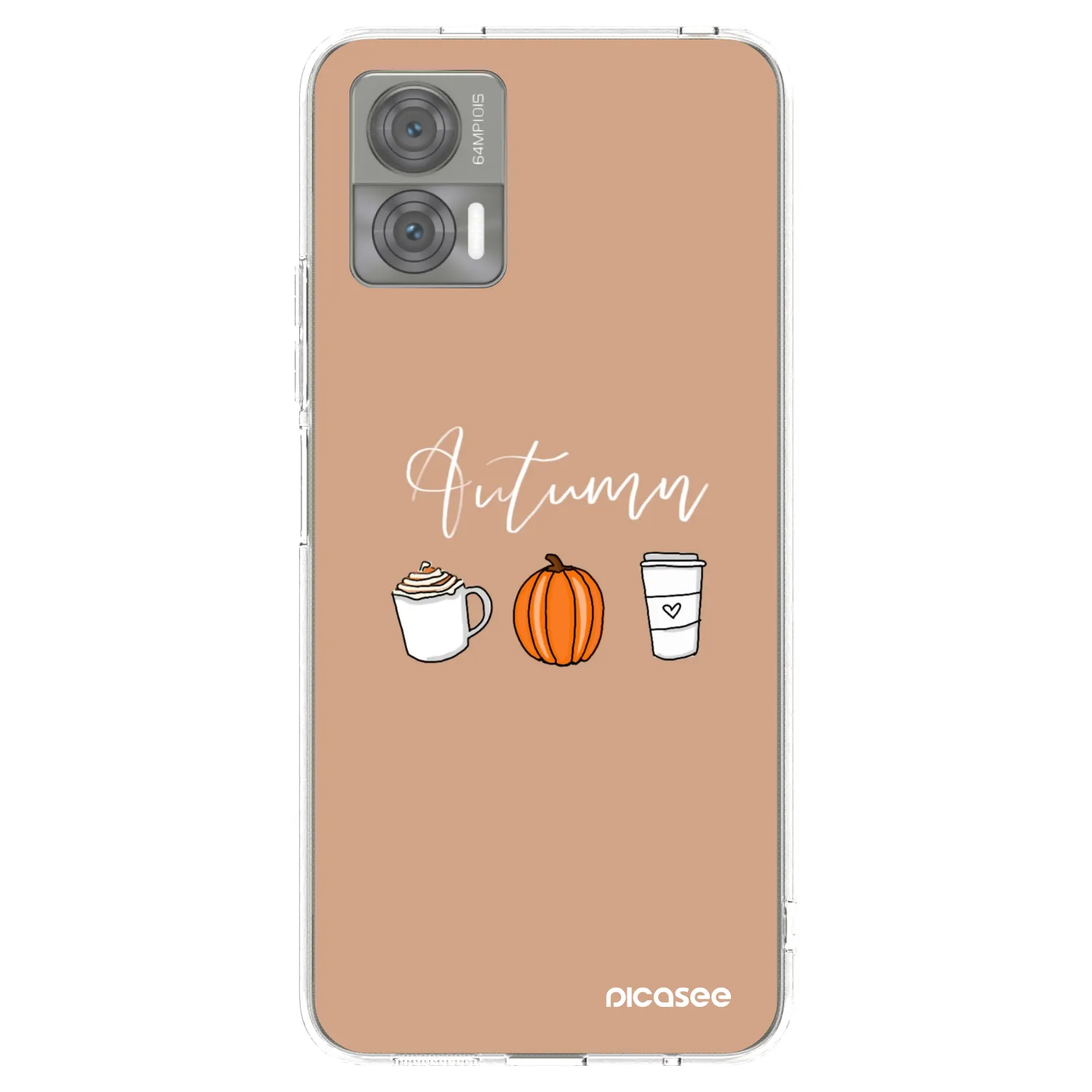 Picasee διαφανής θήκη σιλικόνης Motorola Edge 30 Neo - Autumn