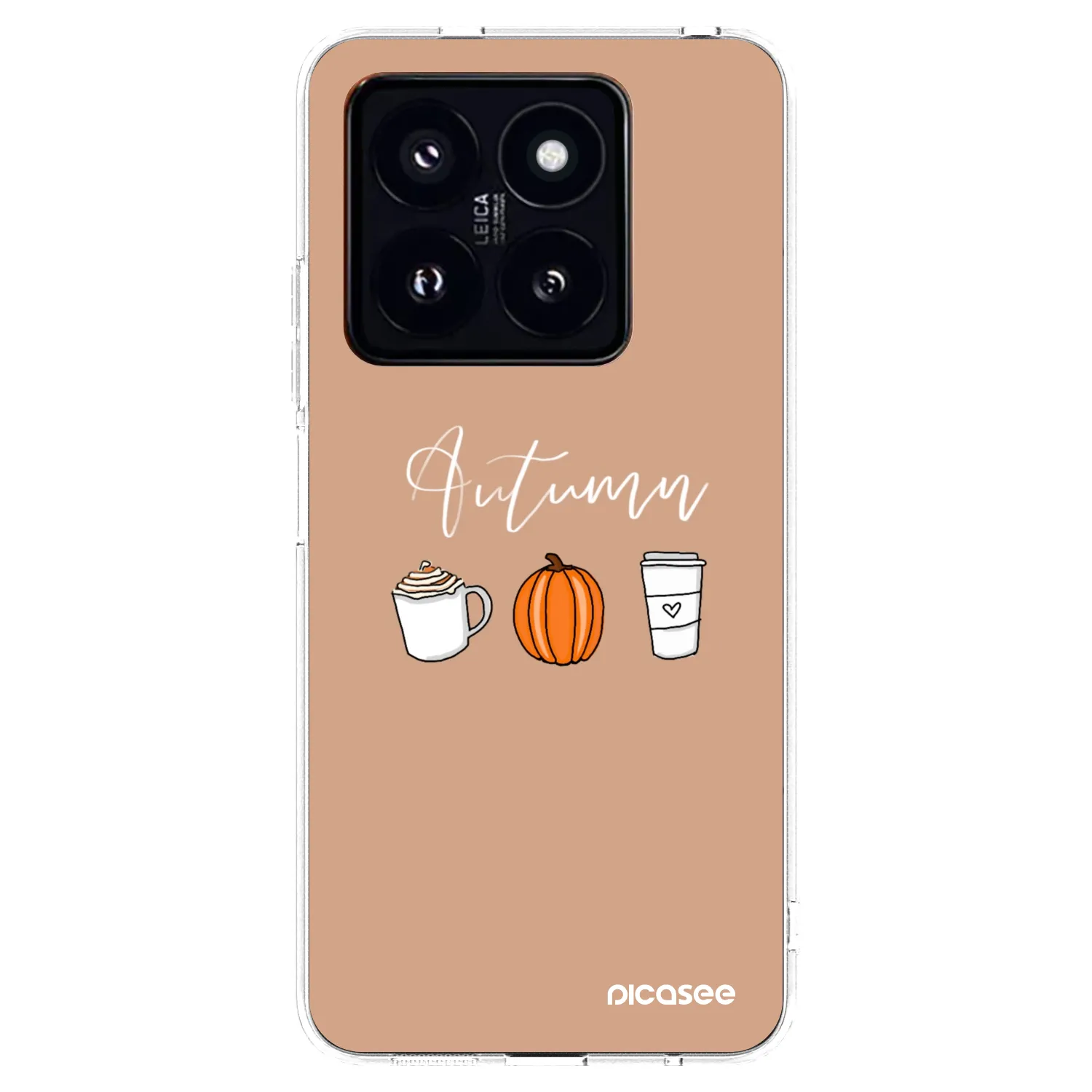 Picasee διαφανής θήκη σιλικόνης Xiaomi 14 Pro - Autumn