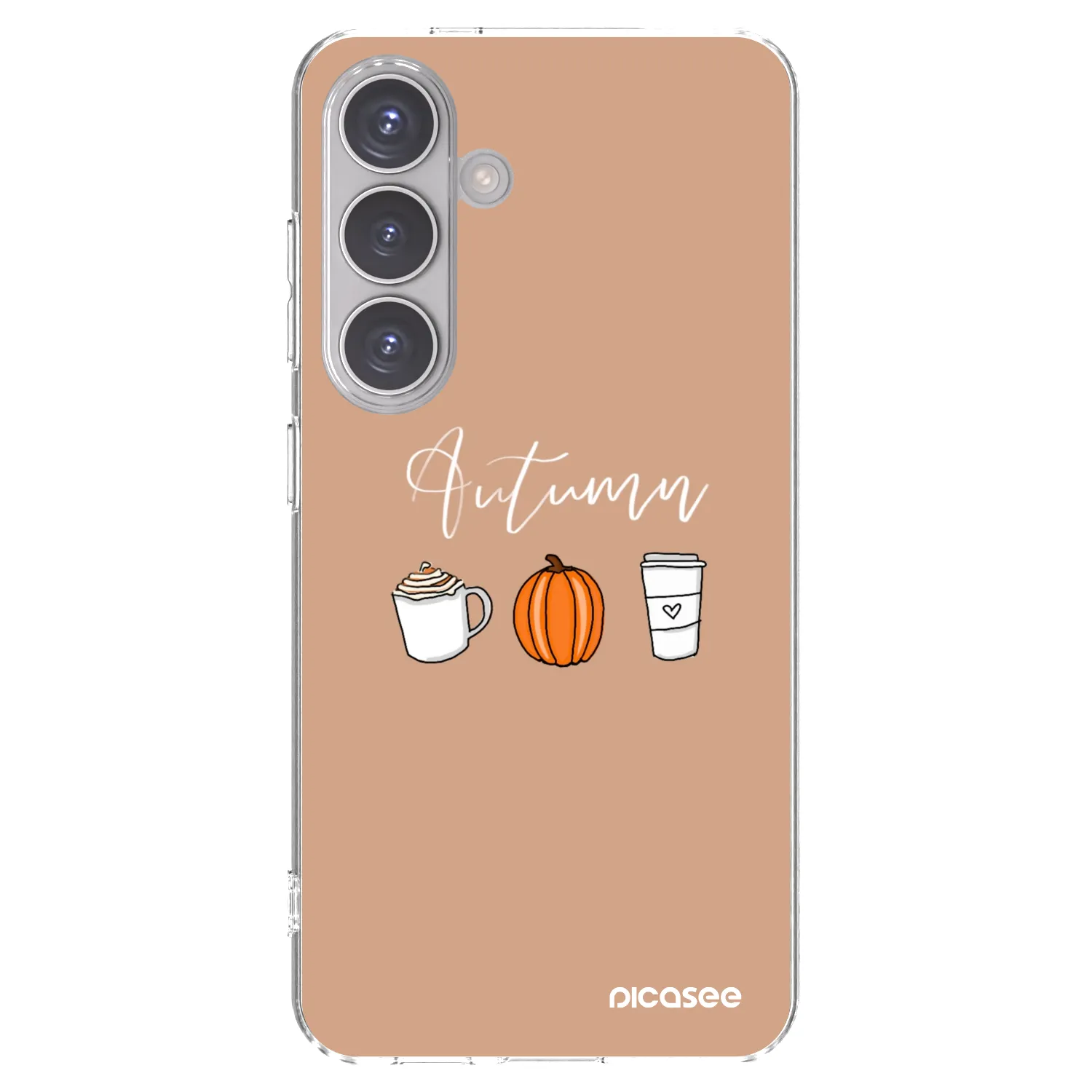 Picasee διαφανής θήκη σιλικόνης Samsung Galaxy S24 S921B 5G - Autumn