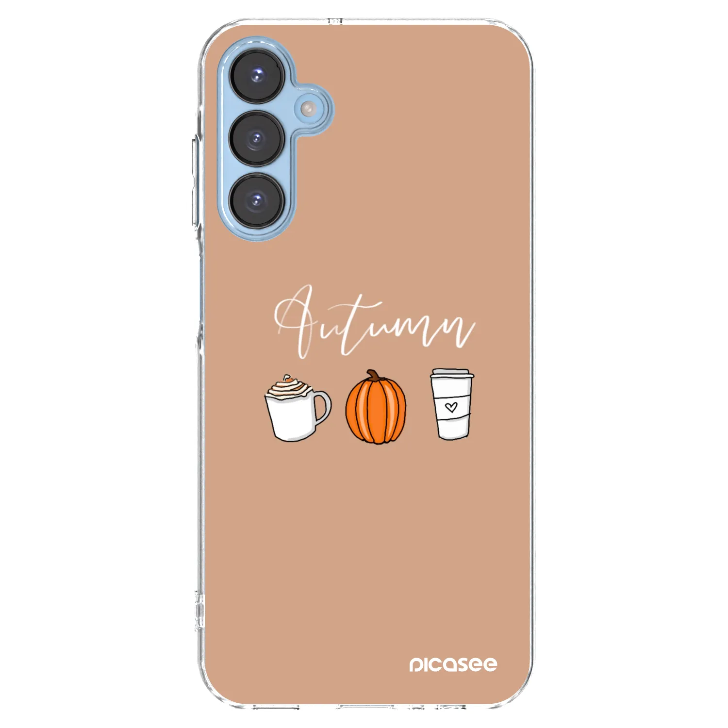 Picasee διαφανής θήκη σιλικόνης Samsung Galaxy A15 A156B 5G - Autumn