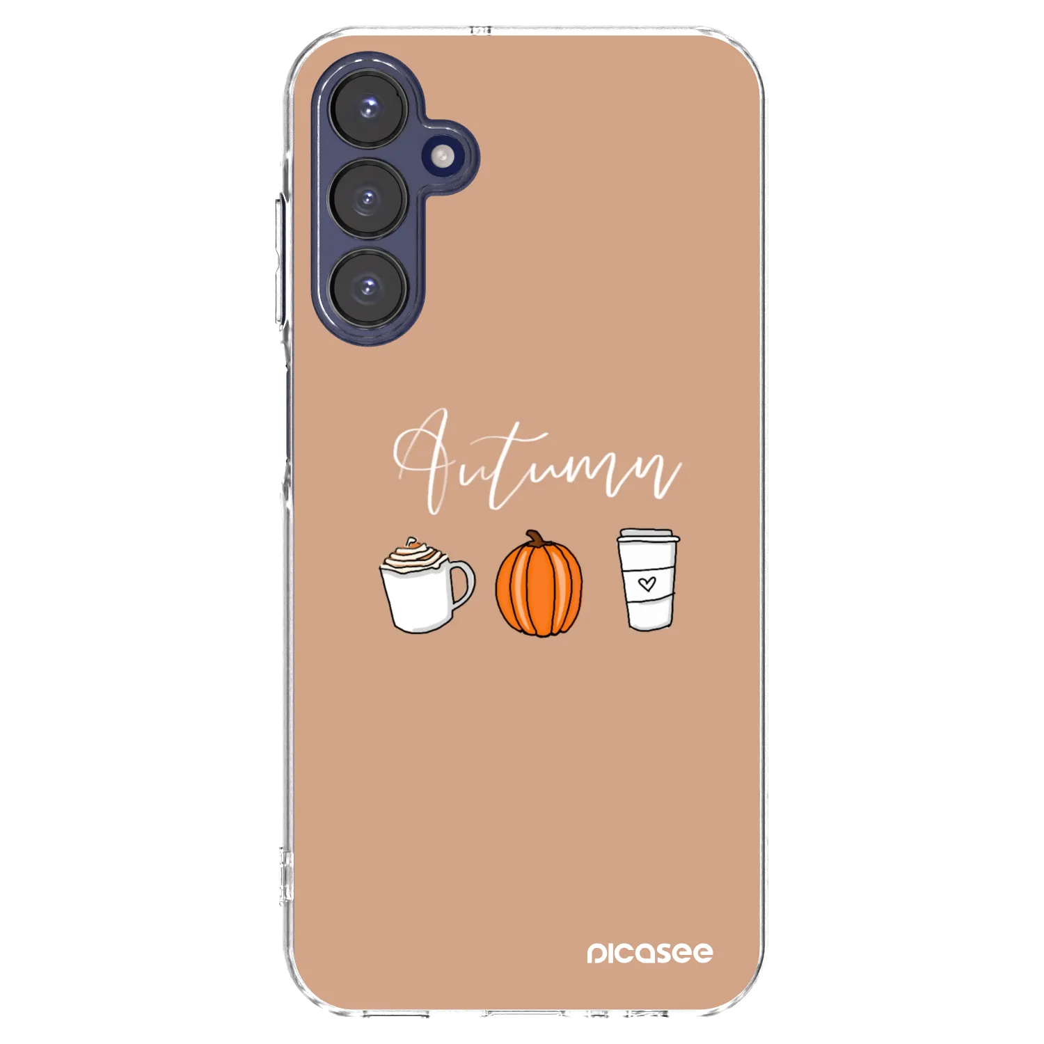 Picasee διαφανής θήκη σιλικόνης Samsung Galaxy A15 A155F 4G - Autumn