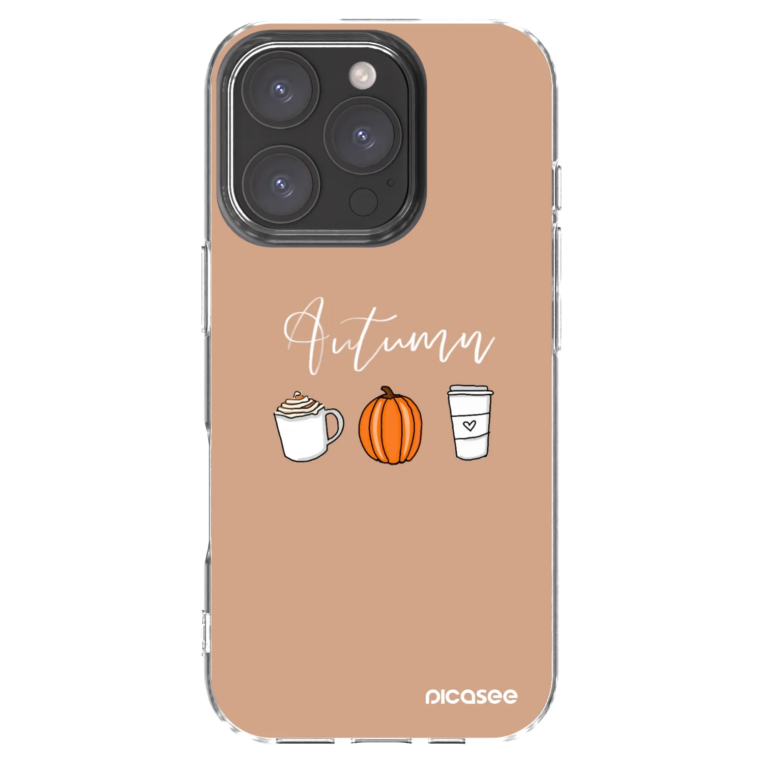 Picasee διαφανής θήκη σιλικόνης Apple iPhone 16 Pro - Autumn
