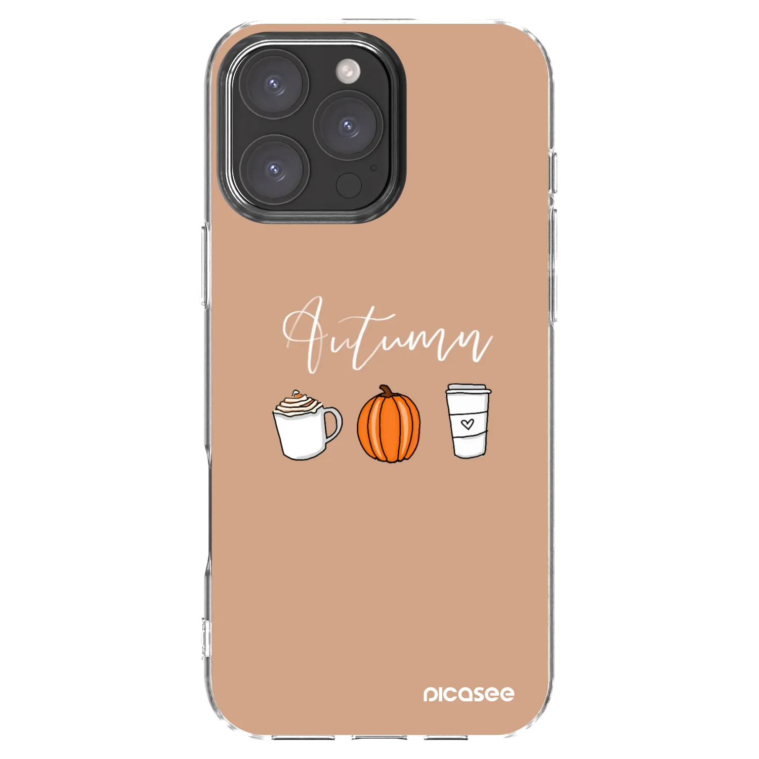 Picasee διαφανής θήκη σιλικόνης Apple iPhone 16 Pro Max - Autumn