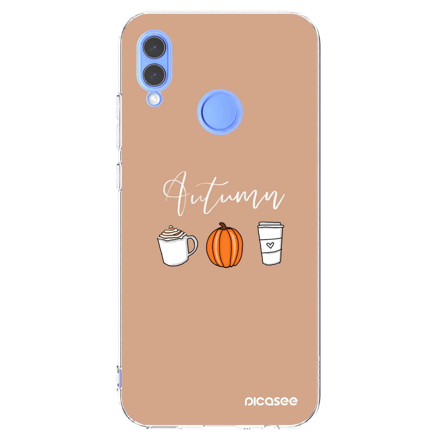 Picasee διαφανής θήκη σιλικόνης Honor 10 Lite - Autumn