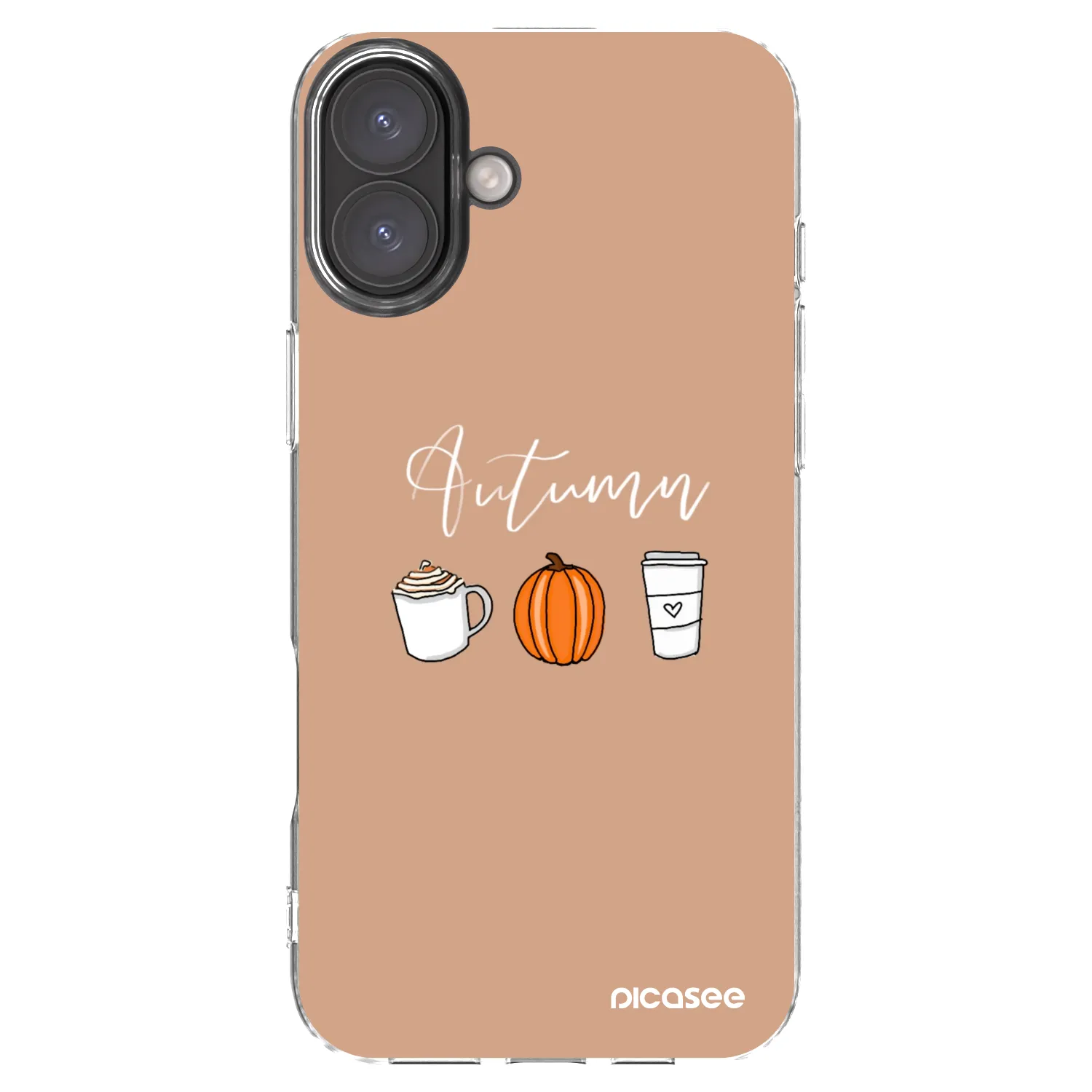 Picasee διαφανής θήκη σιλικόνης Apple iPhone 16 Plus - Autumn