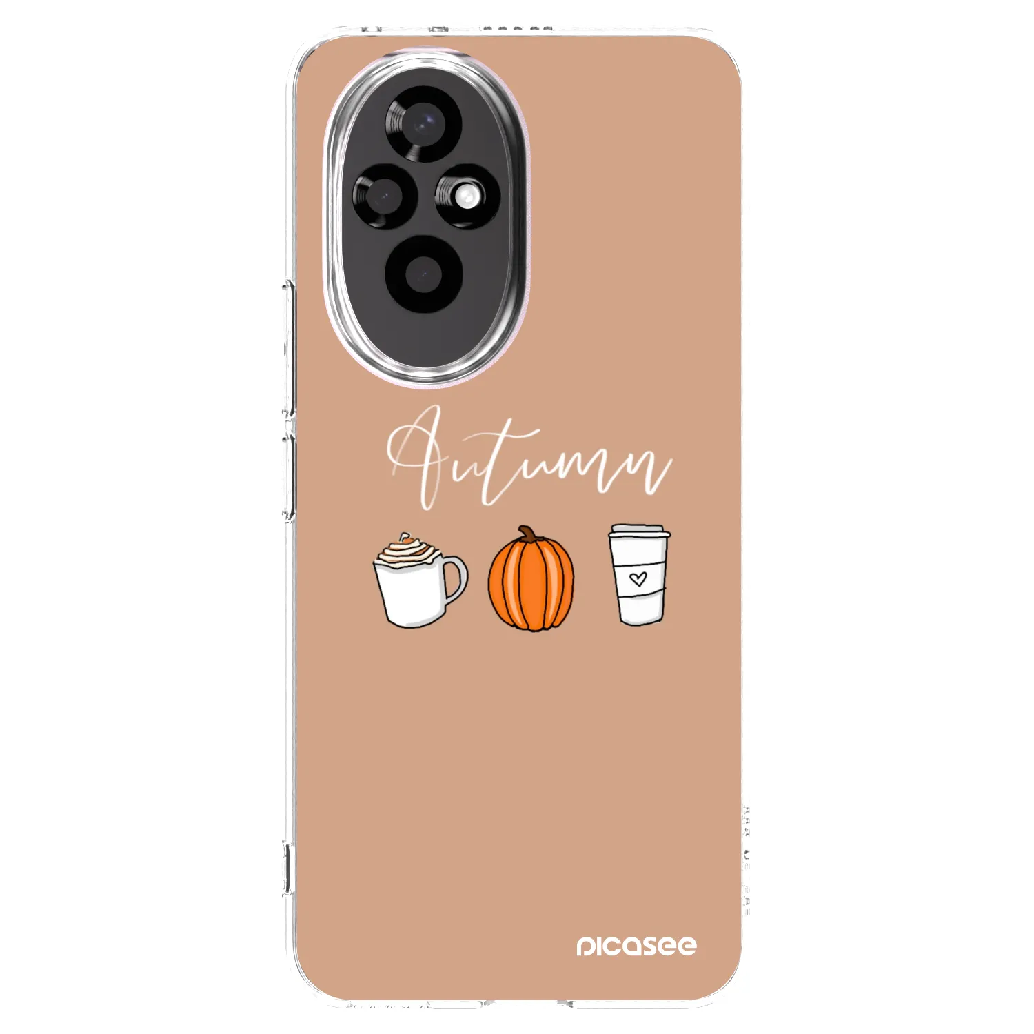 Picasee διαφανής θήκη σιλικόνης Honor 200 Pro 5G - Autumn