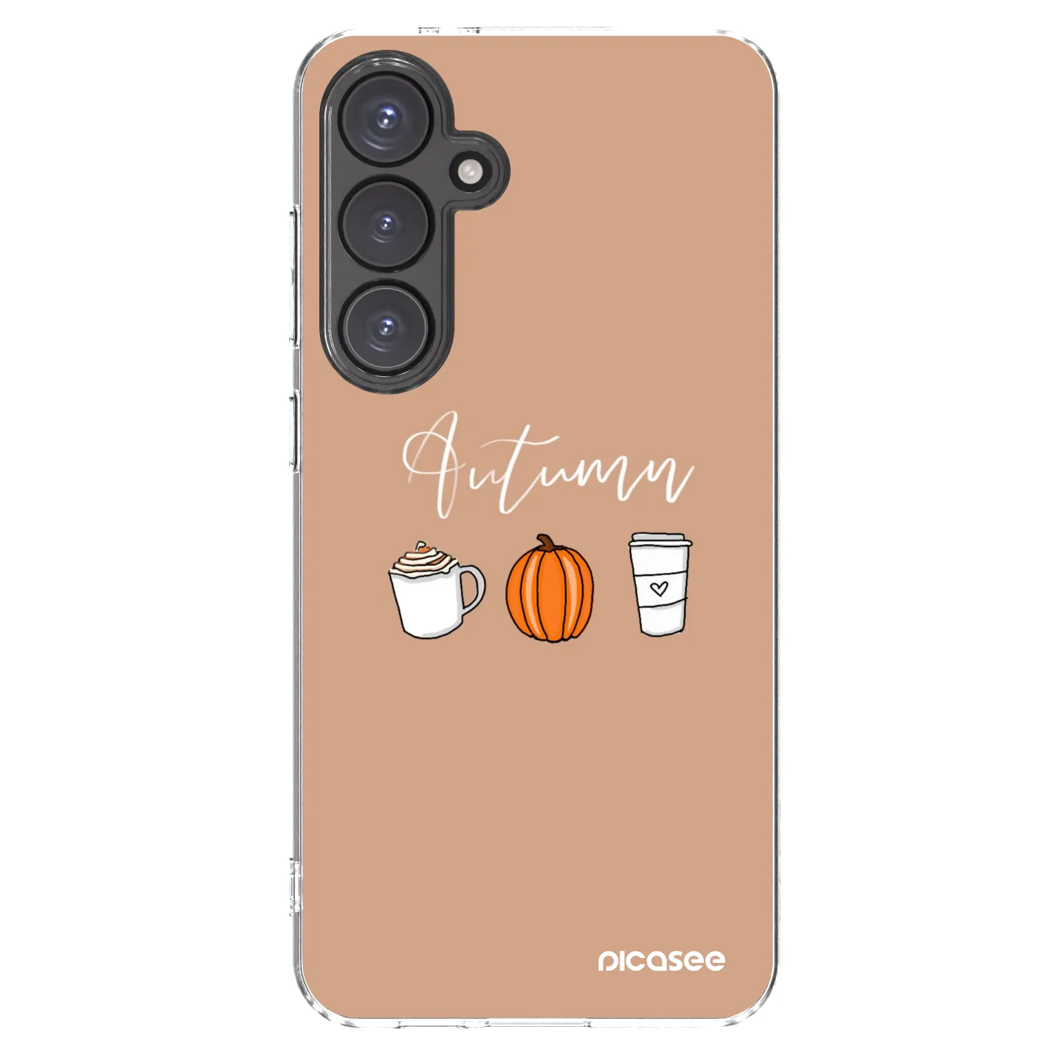 Picasee διαφανής θήκη σιλικόνης Samsung Galaxy S24 FE S721B - Autumn