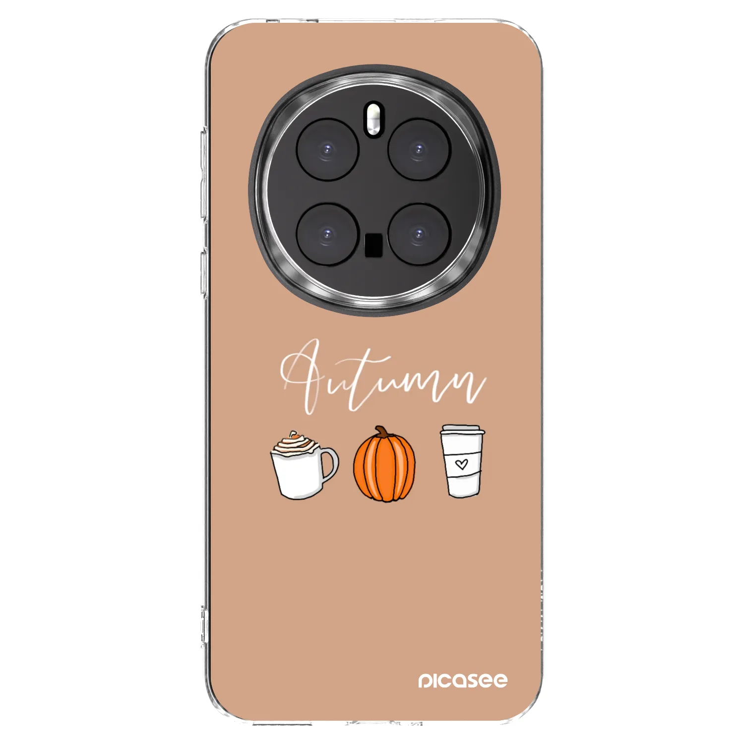 Picasee διαφανής θήκη σιλικόνης Honor Magic7 Pro 5G - Autumn
