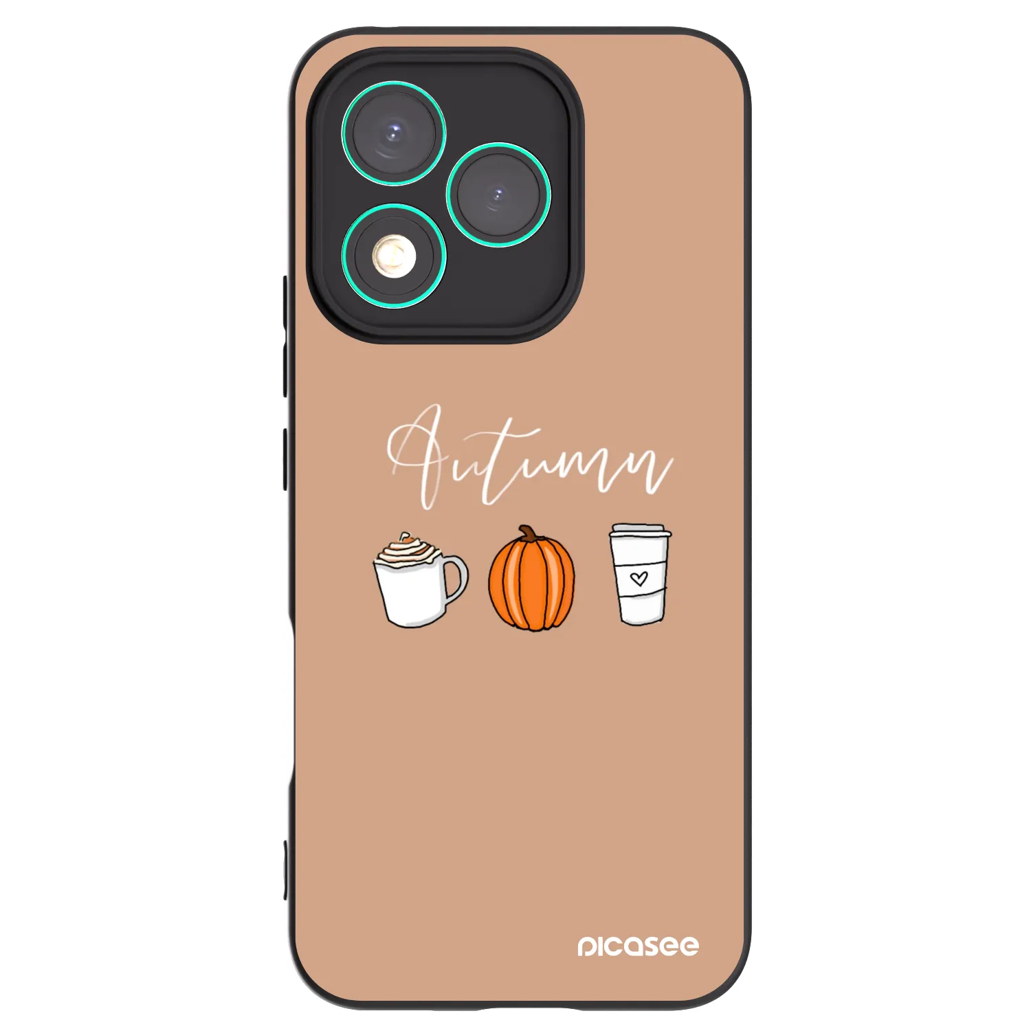 Picasee Μαύρη θήκη σιλικόνης για Honor 400 Lite 5G - Autumn