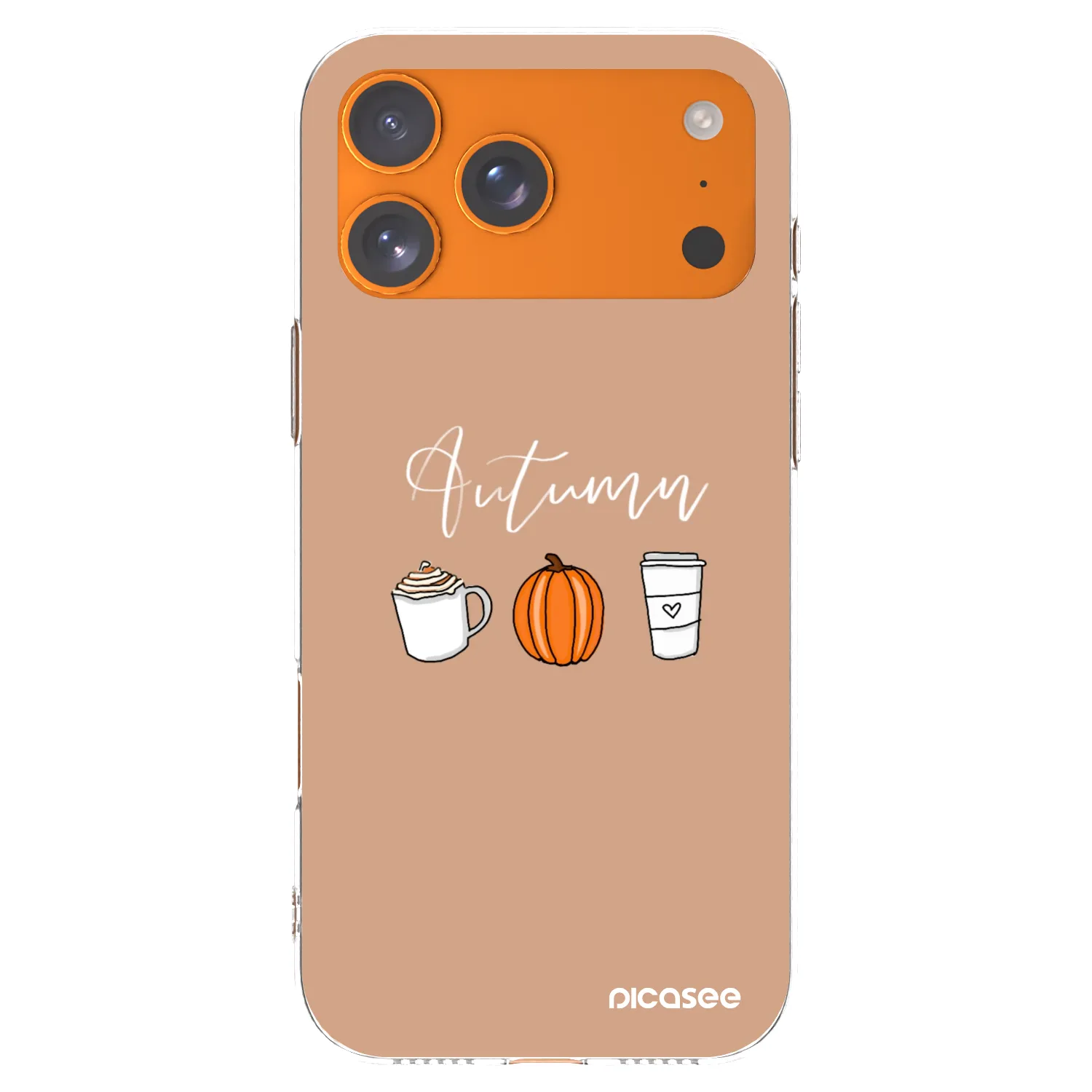 Picasee διαφανής θήκη σιλικόνης Apple iPhone 17 Pro Max - Autumn