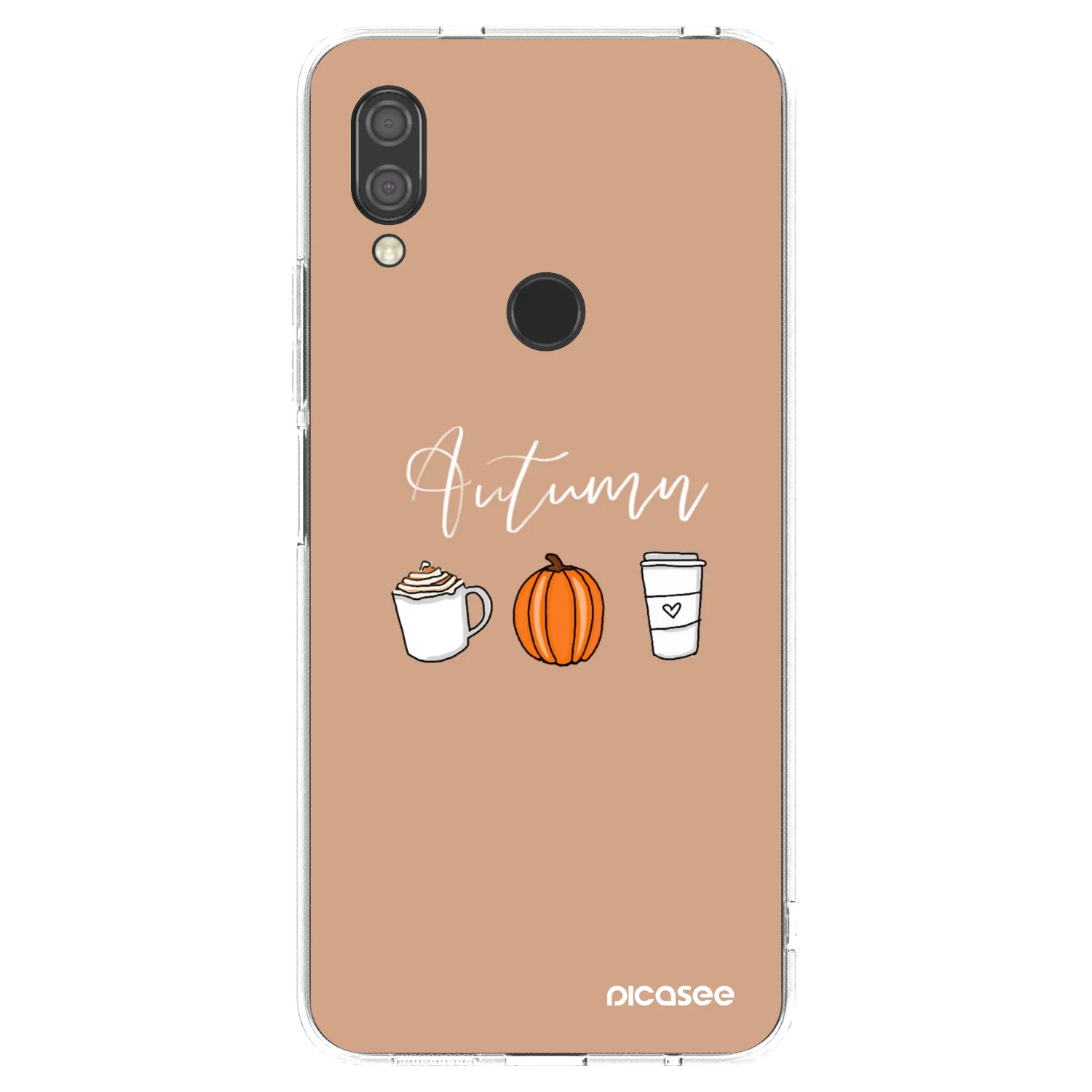 Picasee διαφανής θήκη σιλικόνης Xiaomi Redmi 7 - Autumn