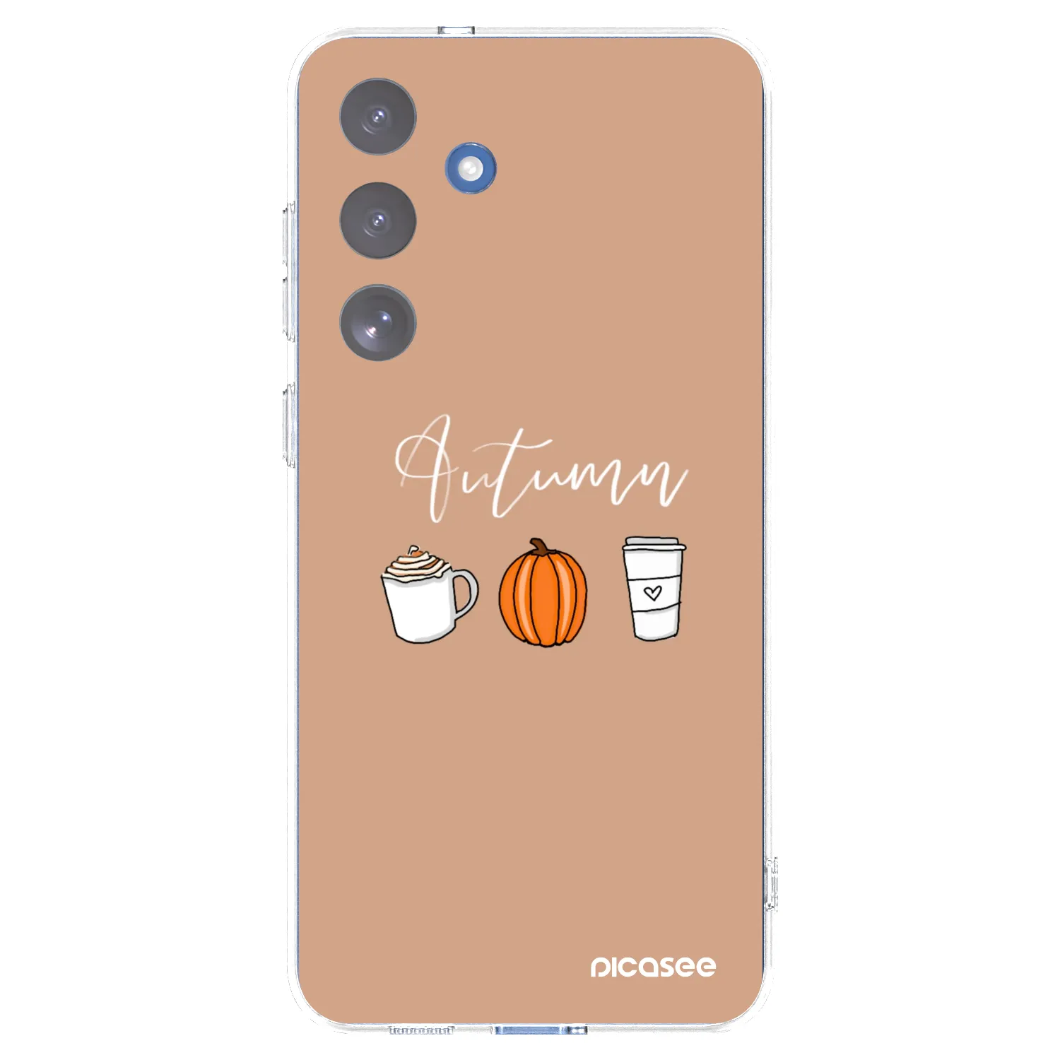 Picasee διαφανής θήκη σιλικόνης Samsung Galaxy S25 FE 5G - Autumn