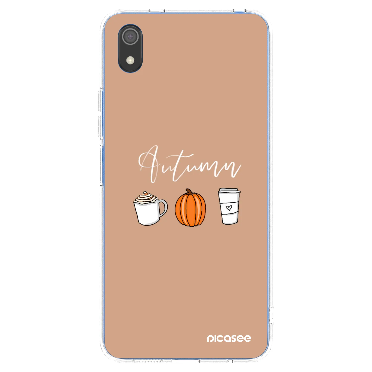 Picasee διαφανής θήκη σιλικόνης Xiaomi Redmi 7A - Autumn