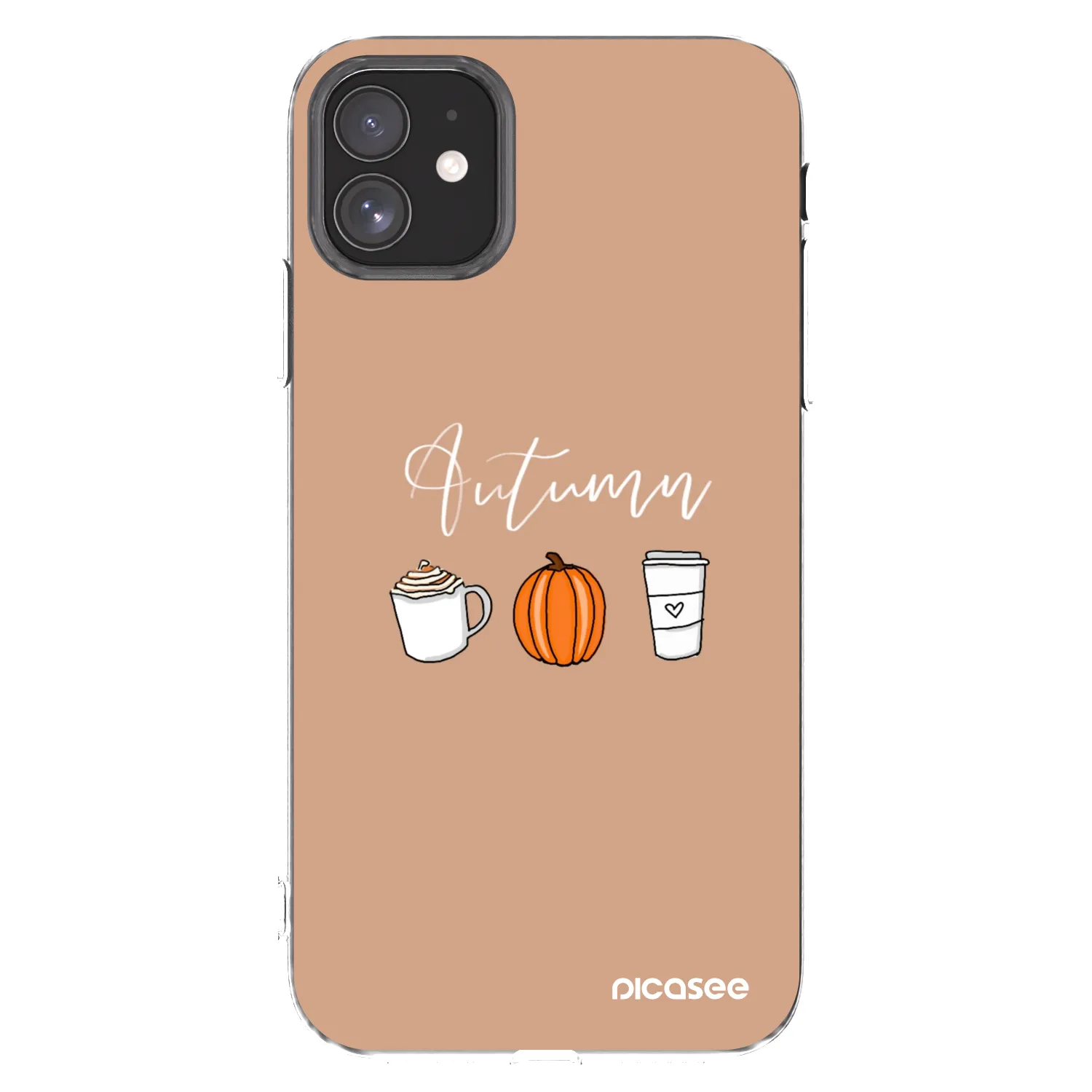 Picasee διαφανής θήκη σιλικόνης Apple iPhone 11 - Autumn