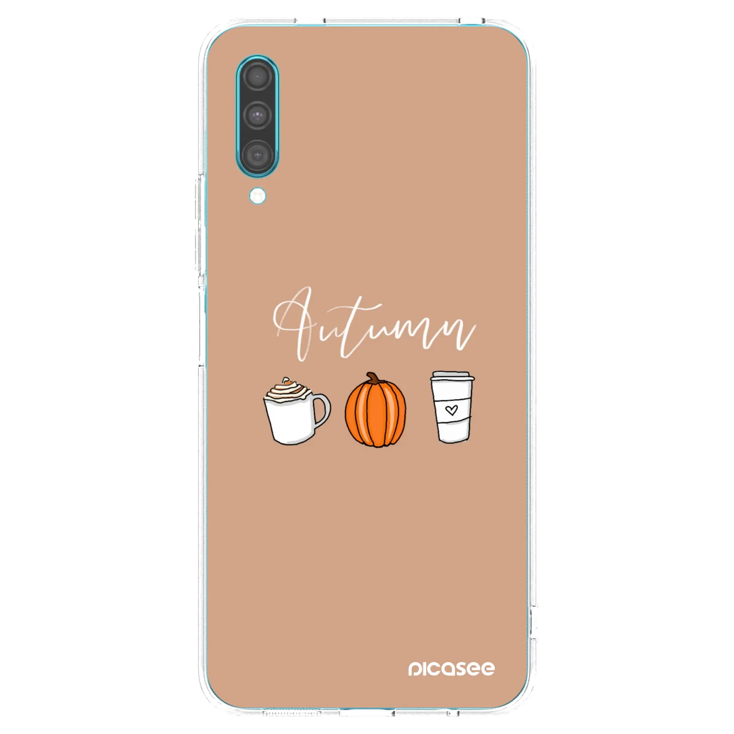 Picasee διαφανής θήκη σιλικόνης Samsung Galaxy A30s A307F - Autumn