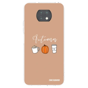 Picasee διαφανής θήκη σιλικόνης Xiaomi Redmi Note 9T - Autumn
