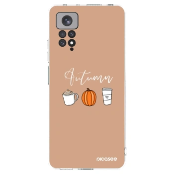 Picasee διαφανής θήκη σιλικόνης Xiaomi Redmi Note 11 - Autumn