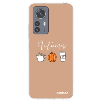 Picasee διαφανής θήκη σιλικόνης Xiaomi 12 Pro - Autumn