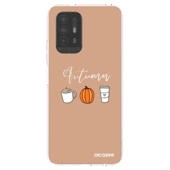 Picasee διαφανής θήκη σιλικόνης OPPO A94 5G - Autumn