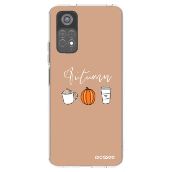 Picasee διαφανής θήκη σιλικόνης Xiaomi Redmi Note 11S 5G - Autumn