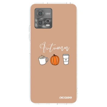 Picasee διαφανής θήκη σιλικόνης Motorola Moto G72 - Autumn