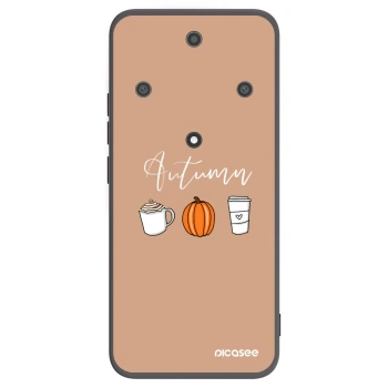 Picasee Μαύρη θήκη σιλικόνης για Honor Magic5 Lite 5G - Autumn